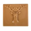 Outlet Cerf Dellier Embouts de bûches chocolat caramel origami cerf (x20)