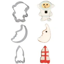 Sale Cerf Dellier Emporte-pièce Cosmonaute assortis (x3)