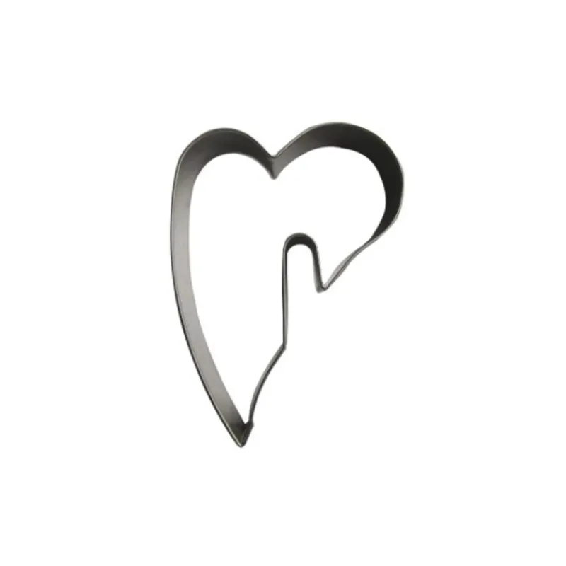 New Cerf Dellier Emporte-pièce cœur penché à accrocher 7 cm