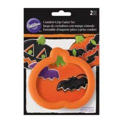 Sale Cerf Dellier Emporte-pièces Halloween assortis citrouille Comfort Grip Wilton (x 2)