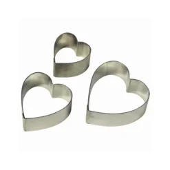 Best Cerf Dellier Emporte-pièces inox cœurs arums PME (x 3)