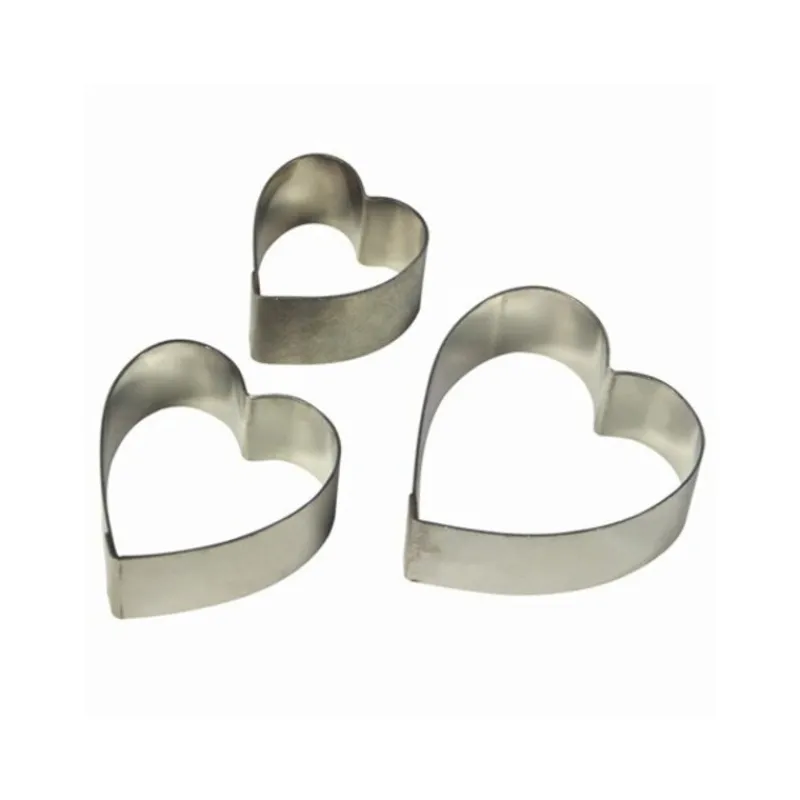 Best Cerf Dellier Emporte-pièces inox cœurs arums PME (x 3)