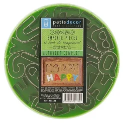 New Cerf Dellier Emporte-pièces lettres alphabet inox