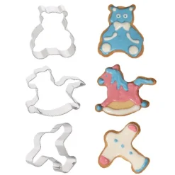 Best Cerf Dellier Emporte-pièces Naissance assortis (x3)