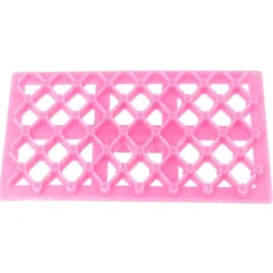 Cerf Dellier Empreinte effet matelassé fleurs rondes