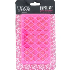 Cerf Dellier Empreinte effet matelassé fleurs rondes