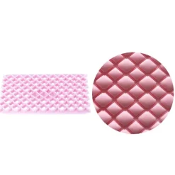 New Cerf Dellier Empreinte effet matelassé losanges Patisdécor