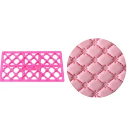 New Cerf Dellier Empreinte effet matelassé petites fleurs