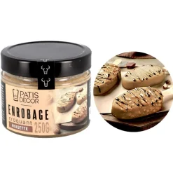 Sale Cerf Dellier Enrobage croquant goût noisette - 250 g
