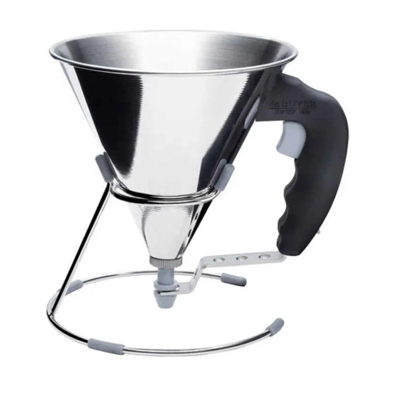 Sale Cerf Dellier Entonnoir à piston avec pied 0,8 L. inox KWIK