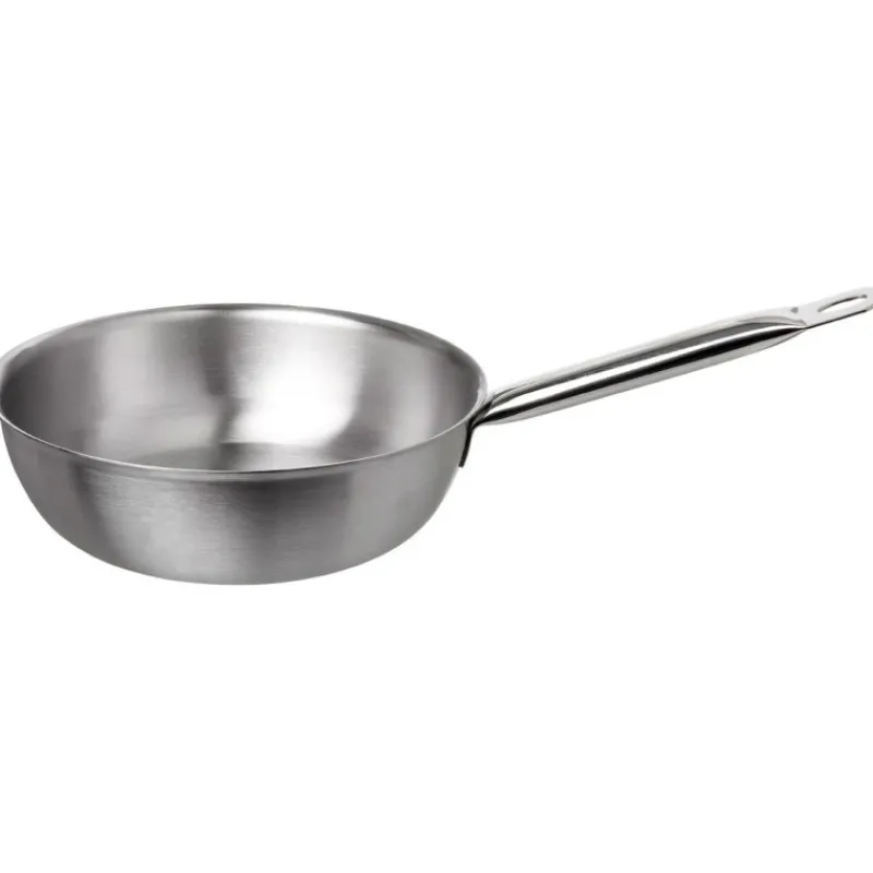 New Cerf Dellier Excellence inox sauteuse évasée  24 cm
