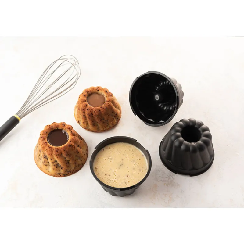 Cerf Dellier Exoglass 6 kouglofs 9,5 cm