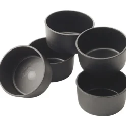 Hot Cerf Dellier Exoglass 6 ramequins ronds 7 cm