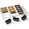 Outlet Cerf Dellier Exoglass plaque inox 400x300 de 15 cakes 9x4x4 cm