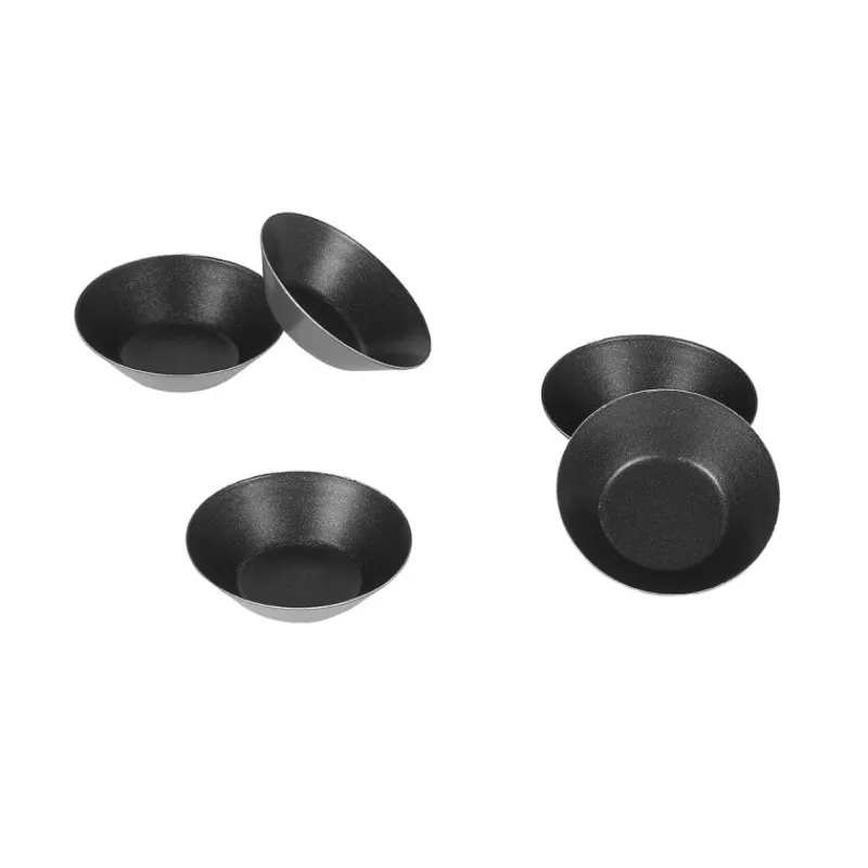 New Cerf Dellier Exopan 25 tartelettes rondes unies creuses 8 cm