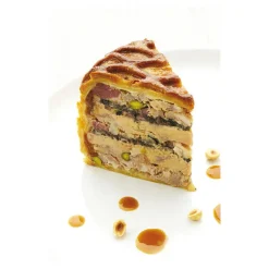 Online Cerf Dellier Exopan pâté en croûte rond à chevrons hauteur 9 cm diamètre 20 cm