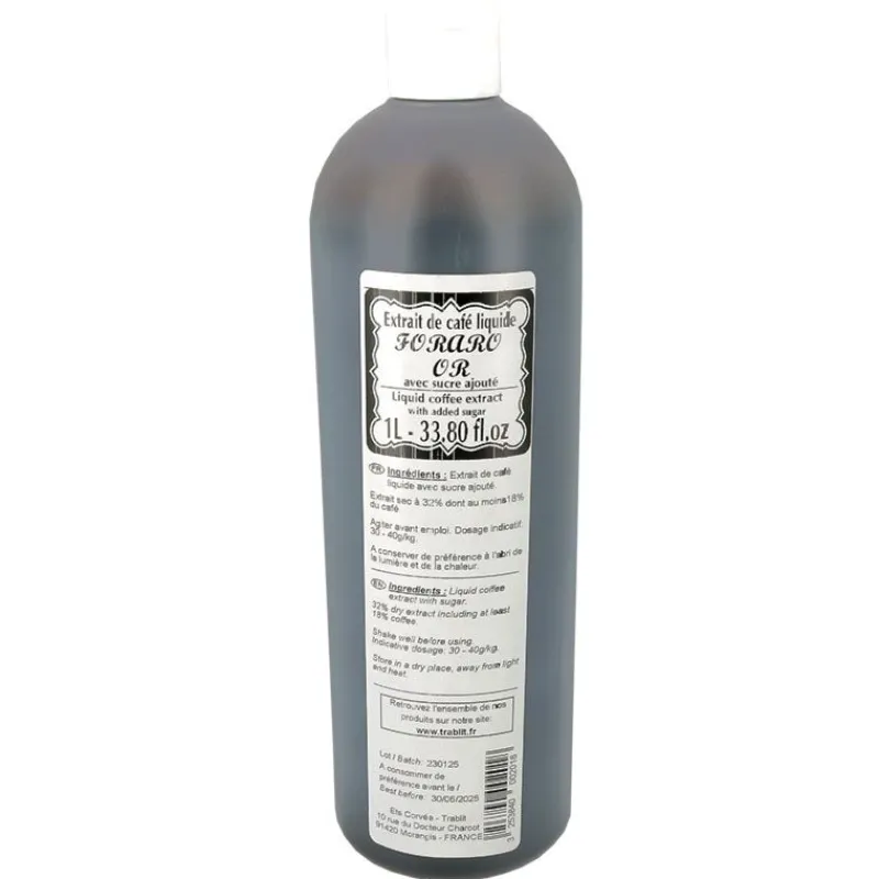 Online Cerf Dellier Extrait de café liquide Foraro Or 1 litre