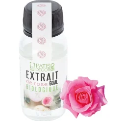 New Cerf Dellier Extrait de rose biologique 50 ml
