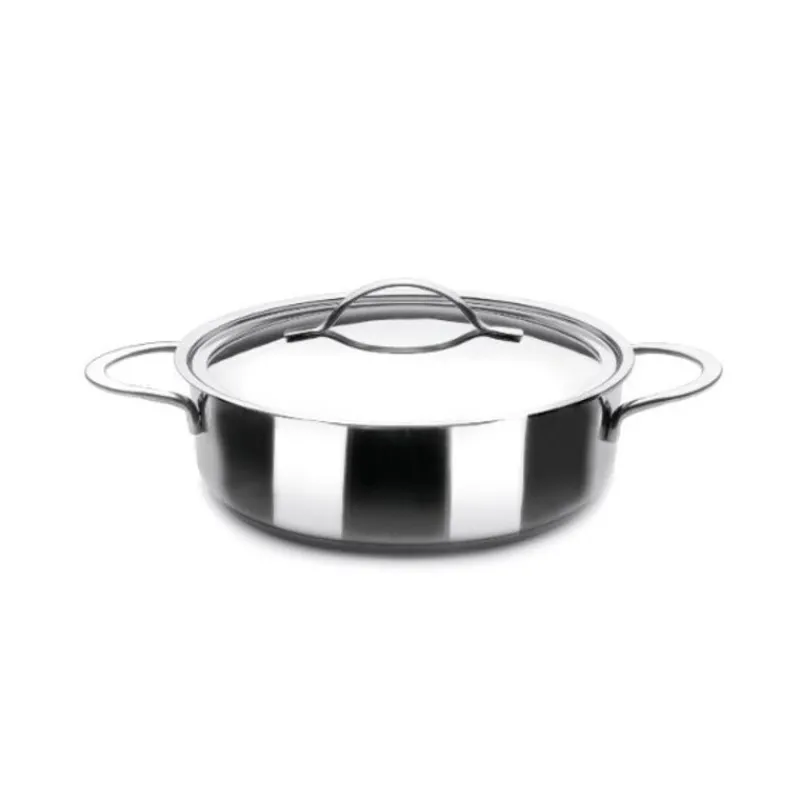 New Cerf Dellier Faitout inox avec couvercle