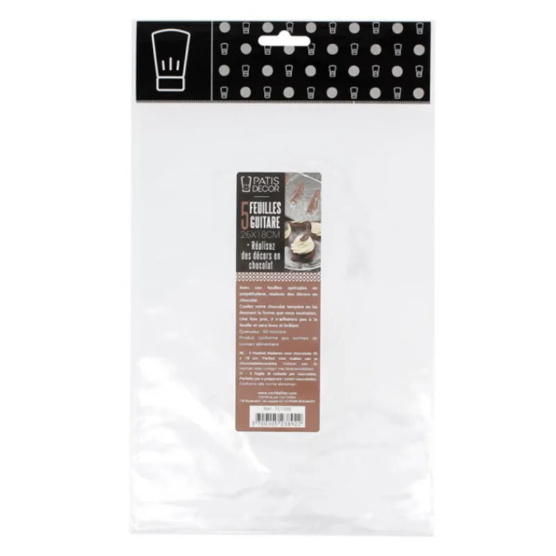 Best Cerf Dellier Feuille polyéthylène 26 x 18 cm (x5)