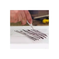 Sale Cerf Dellier Feuille polyéthylène chocolat 20 x 30 cm (x5)