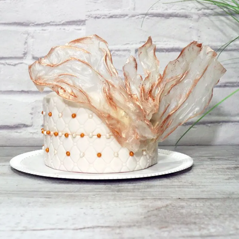 Outlet Cerf Dellier Feuilles alimentaires à base de riz spécial décors (x20)