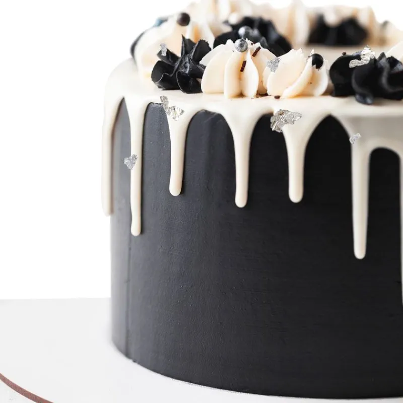 Cerf Dellier Feuilles d'argent alimentaire (x10)