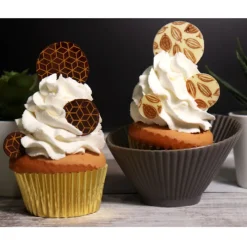 Discount Cerf Dellier Feuilles transfert cabosses de cacao (x5)