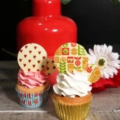 Outlet Cerf Dellier Feuilles transfert Coeurs (x5)