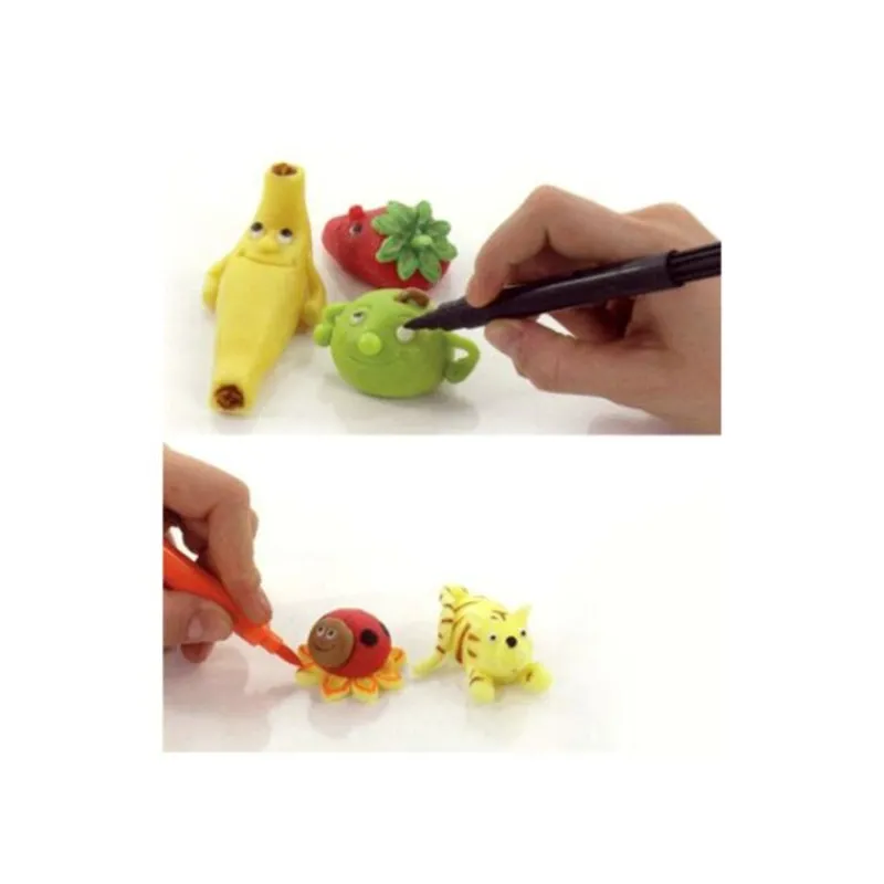 Cerf Dellier Feutre alimentaire jaune