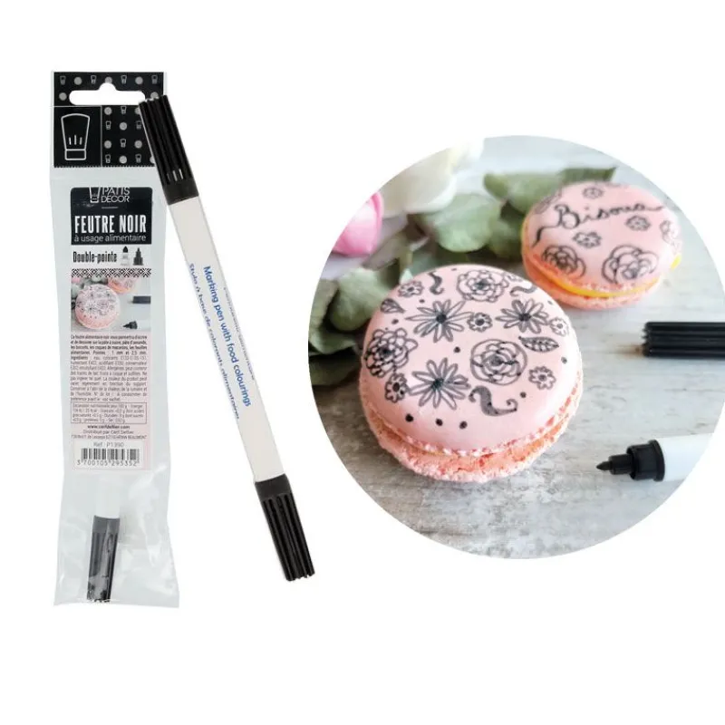 Hot Cerf Dellier Feutre alimentaire  noir