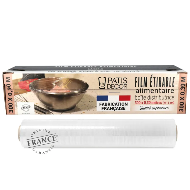 Cerf Dellier Film étirable de qualité supérieure 300 x 0,30 m