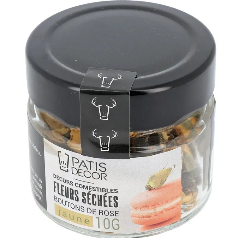 Clearance Cerf Dellier Fleurs séchées de roses jaunes 8 g