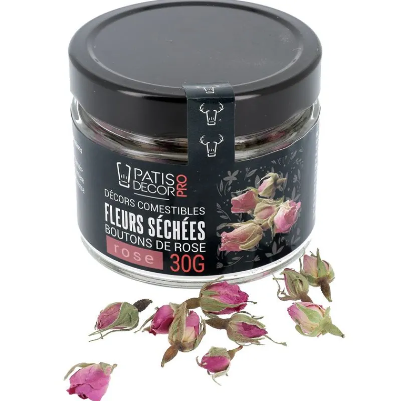 Online Cerf Dellier Fleurs séchées de roses roses 30 g
