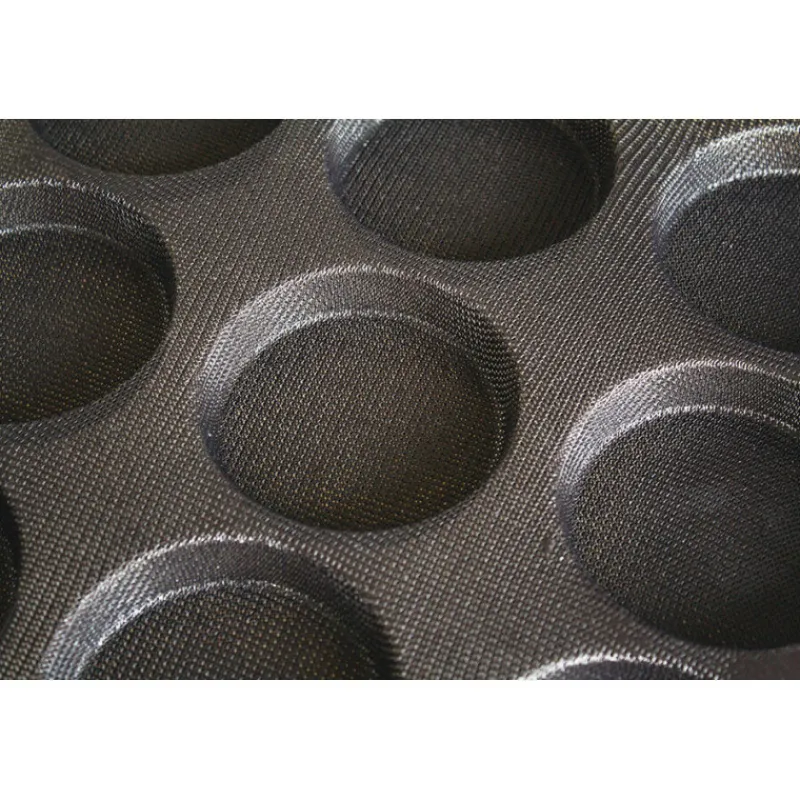 Hot Cerf Dellier Flexipan Air plaque 600x400 de 11 petits pains ronds 12,5 cm