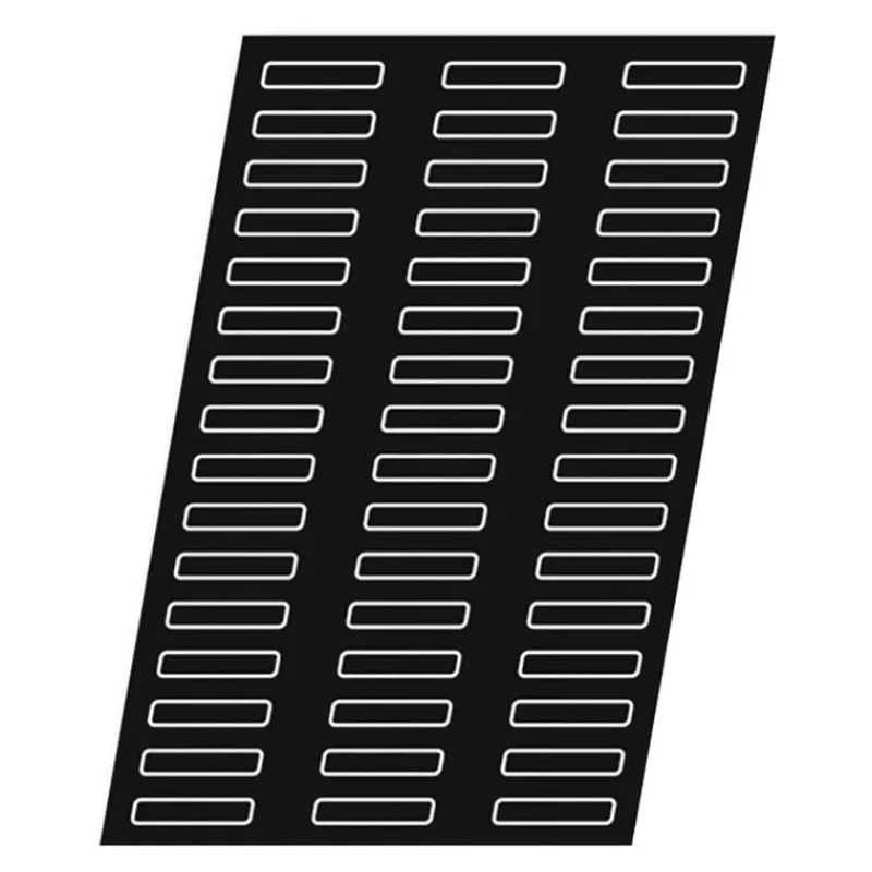 Outlet Cerf Dellier Flexipan GN 1/1 plaque de 42 demi-cylindres 8,5x1,7x1,5 cm