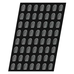 Clearance Cerf Dellier Flexipan GN 1/1 plaque de 42 mini-madeleines 5,2x3,5 cm