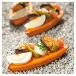 Cerf Dellier Flexipan 60x40 plaque de 48 barquettes 6,6x2,8 cm