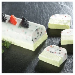 Sale Cerf Dellier Flexipan 60x40 plaque de 8 bûchettes 34x4,2 cm