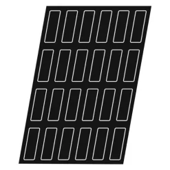 Discount Cerf Dellier Flexipan 60x40 plaque de 24 cakes sans rainures 12x4 cm