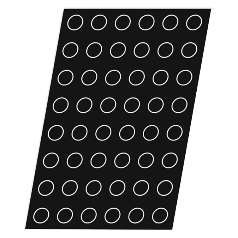 Clearance Cerf Dellier Flexipan 60x40 plaque de 48 cylindres 4x2 cm