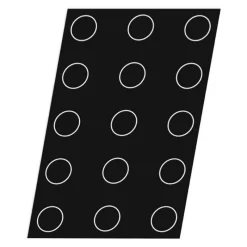 New Cerf Dellier Flexipan 60x40 plaque de 40 florentins 5,9cm