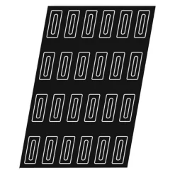 Best Cerf Dellier Flexipan 60x40 plaque de 24 lingots rainurés 10x4 cm