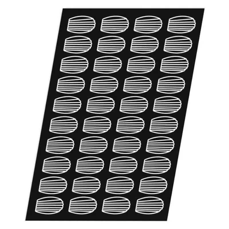 Online Cerf Dellier Flexipan 60x40 plaque de 40 madeleines 7,8x4,7 cm