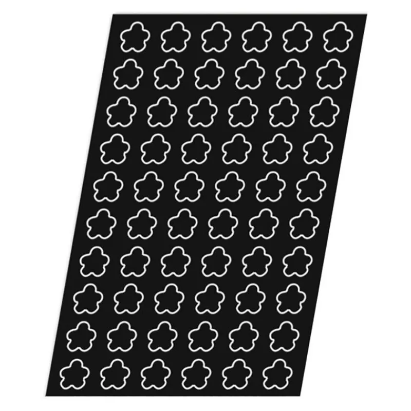 Hot Cerf Dellier Flexipan 60x40 plaque de 60 mini-charlottes 3,5x1,5 cm