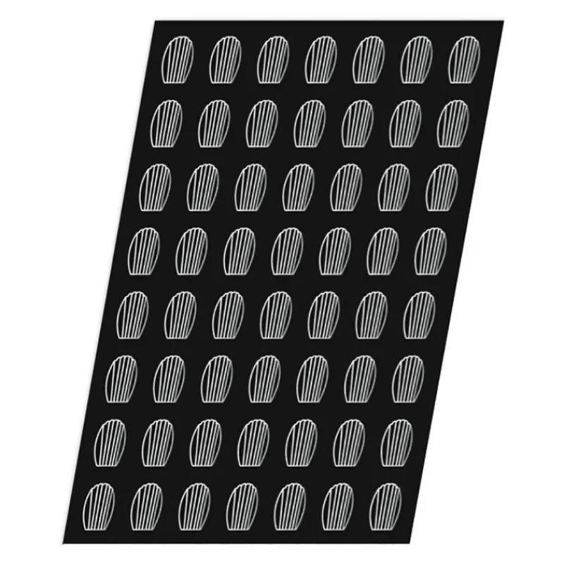 Outlet Cerf Dellier Flexipan 60x40 plaque de 56 mini-madeleines 5,2x3,5 cm