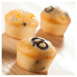 Outlet Cerf Dellier Flexipan 60x40 plaque de 54 mini-cylindres diamètre 3,8 cm hauteur 2 cm