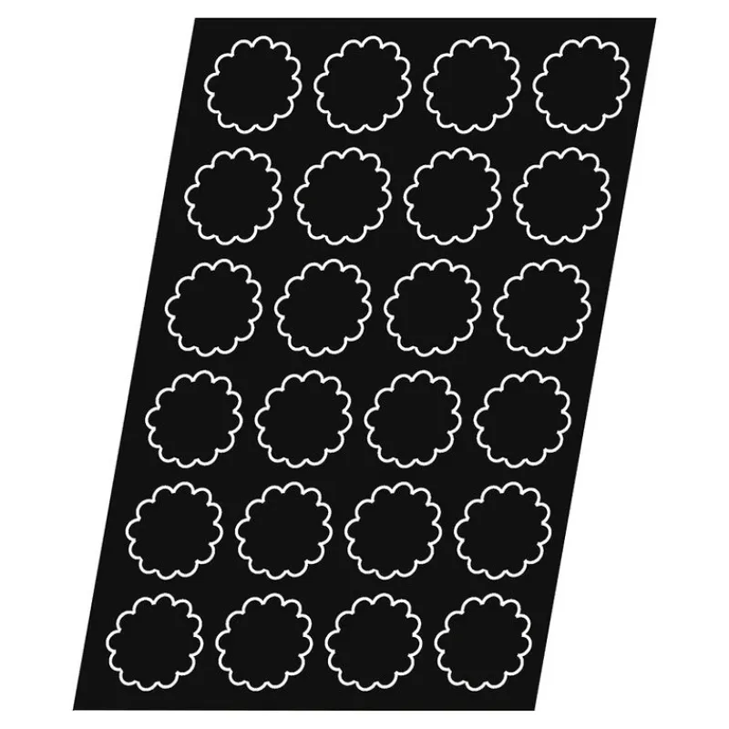 New Cerf Dellier Flexipan 60x40 plaque de 24 mini-brioches cannelées 6,8 cm