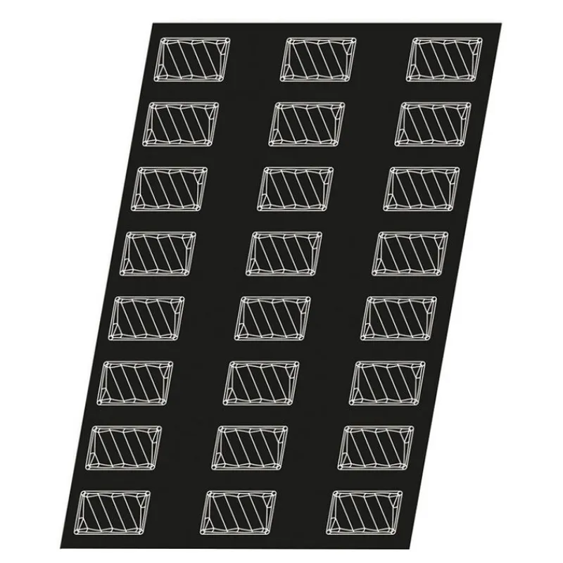 Online Cerf Dellier Flexipan 60x40 plaque de 24 ondines 7,9x4,9x2,9 cm