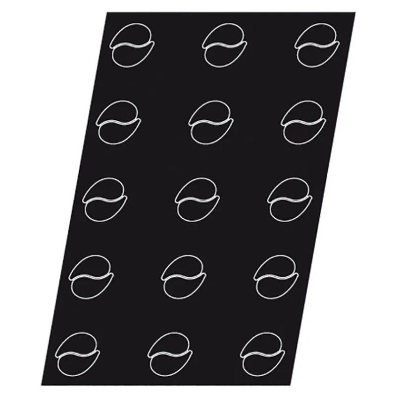 New Cerf Dellier Flexipan 60x40 plaque de 24 petites gouttes entrelacées 5,9x3,5 cm